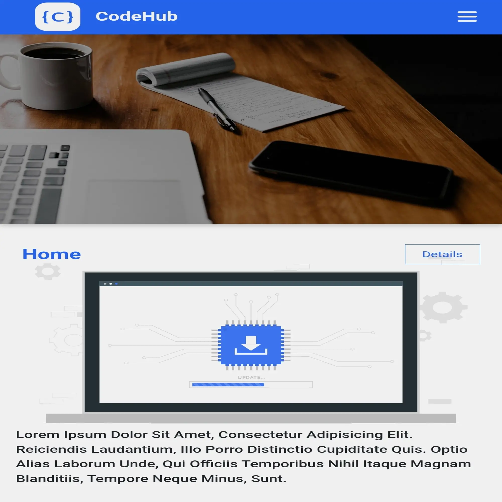 Responsive Website Design for Software Company